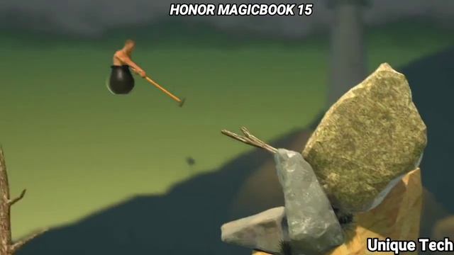 HONOR MAGICBOOK 15 Gaming Test?? | GETTING OVER IT gameplay in HONOR MAGICBOOK 15 | RYZEN-5 3500U смотреть онлайн