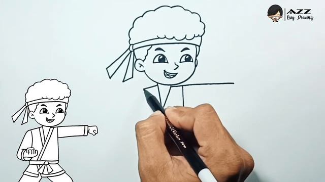 How to draw Karate Boy смотреть онлайн