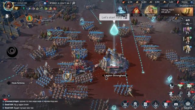 VIKING RISE KVK KINGDOM MAYHEM LEGION STRONGHOLD | VIKING RISE INDONESIA
