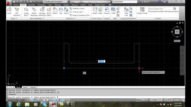 AutoCAD II 26-18 Assigning a Polar Stretch Action Dynamically смотреть онлайн