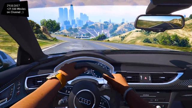 2013 Audi RS7 Grand Theft Auto V , VI - future _REVIEW смотреть онлайн
