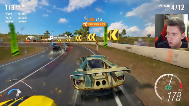 FORZA HORIZON 3 - FORD GT 2016 BANHADO a OURO!!! #18 смотреть онлайн