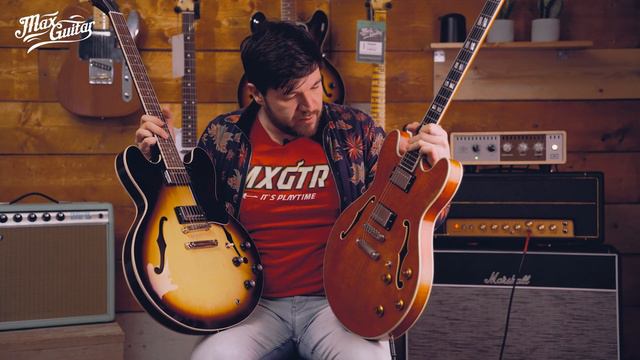 GIBSON ES-335 vs. EASTMAN T59! Which one do you like best? смотреть онлайн