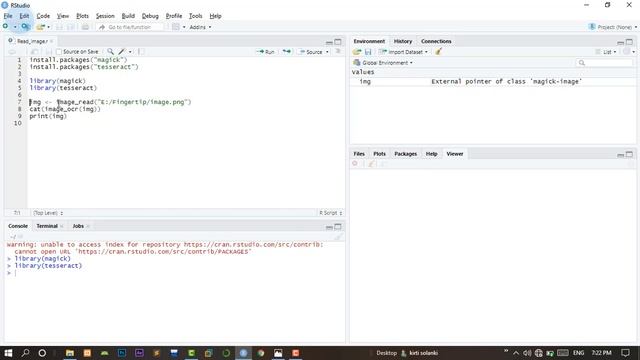 Read image in R language using Artificial intelligence (AI) in R studio смотреть онлайн