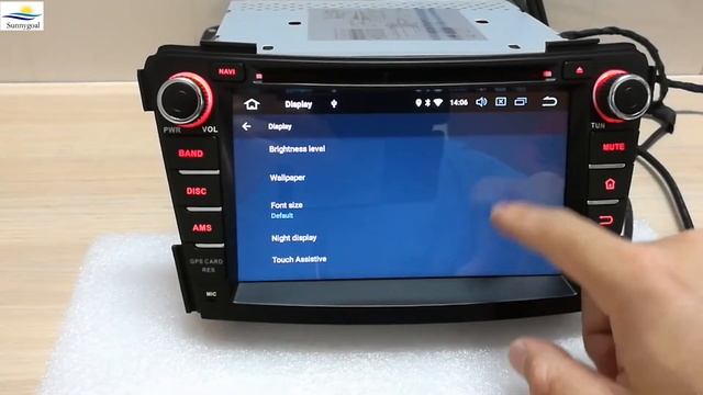 Android 8 Car DVD GPS for Hyundai I40(2010-2014) - Sunnygoal смотреть онлайн