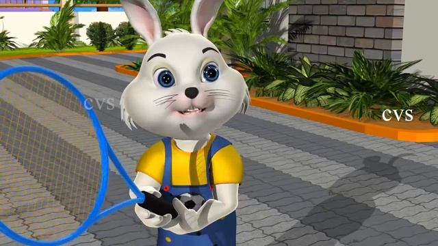 Johny Johny Yes Papa Sports & Games Nursery Rhyme - 3D Rhymes & Songs for Children смотреть онлайн