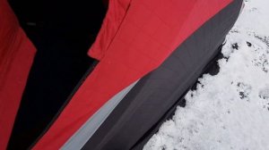 Китайская автономка ( сухой фен) в зимней палатке (В реальных условиях) часть 2