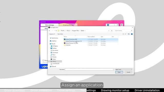 How to Install and Setup ugee U Series Drawing Monitor Driver on Windows Computer смотреть онлайн