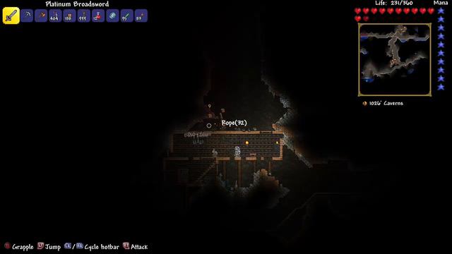 I DELETE ALL MY HARD WORK (terraria) смотреть онлайн
