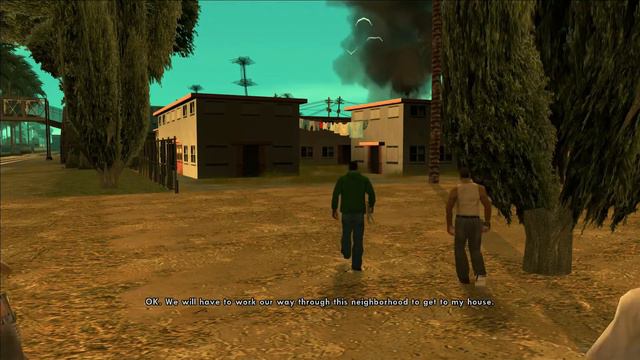 GTA San Andreas Remastered - Mission #99 - Los Desperados смотреть онлайн