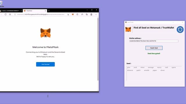How To Find The Seed Phrase Of Any Metamask / Trustwallet Wallet