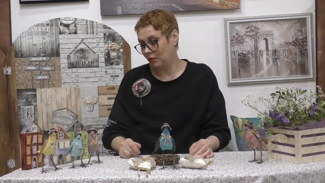 Текстильные птички к Пасхе смотреть онлайн