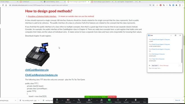 Java , demo to make a complicated class to two classes each contains only one single concept смотреть онлайн