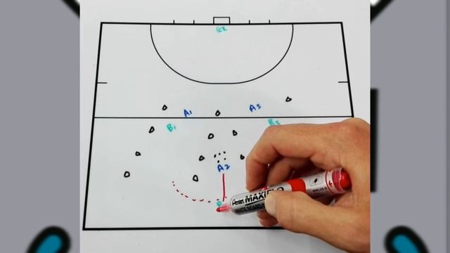 FIELD HOCKEY 2v1 DRILL (2) for all COACHES смотреть онлайн