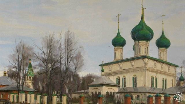 Малиновый звон... Переливающийся звон колоколов в душевной живописи художника Евгения Молева... смотреть онлайн