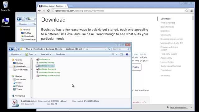 01 Bootstrap Tutorial 01 How to Download & Install Bootstrap смотреть онлайн
