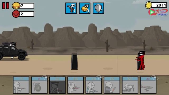 STICKMAN ARMY - Walkthrough Gameplay Part 5 - MORTAR INFANTRY ( Android Games) смотреть онлайн