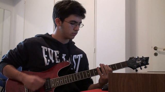 In The End - Black Veil Brides (Jake Pitts Parts) Guitar Cover (14 Years Old) смотреть онлайн