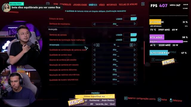 Testando o NOVO PREDATOR HELIOS 16 com uma RTX 4060 + i7 13700HX! #Bench139 смотреть онлайн