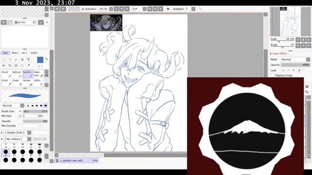 [Drawing | SAI 2] drawing kanae ^^ no talking stream смотреть онлайн