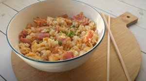 МЕГА ВКУСНЫЙ 🥓🥚🍚  РИС С БЕКОНОМ И ЯЙЦОМ 🍚 🥚🥓Нельзя пройти мимо такого рецепта
