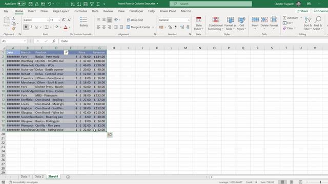Excel Can't Insert New Cells Because it Would Push Non-Empty Cells Off the End of the Worksheet смотреть онлайн
