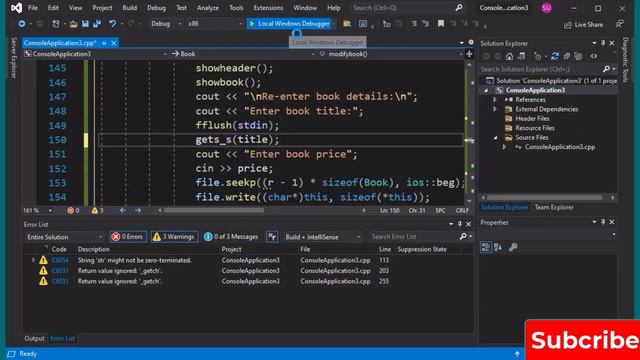 Identifier gets is Undefined in C++ | gets function not defined in c++ | _getws not defined смотреть онлайн