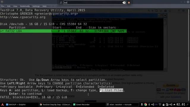 How to recover deleted files using TestDisk смотреть онлайн