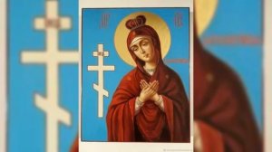 Молитва иконе Божией Матери «Свято- Крестовская»,молятся от избавления от опасностей.