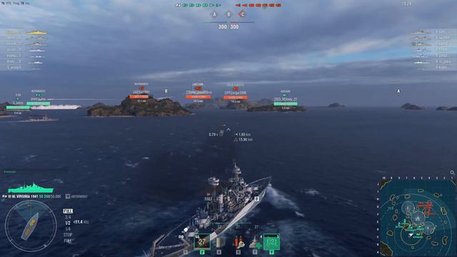 World of Warships/Случайный бои/Ранговые бои/ Фарм серебра смотреть онлайн