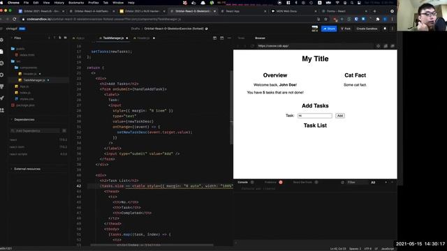 Orbital 2021: Introduction to React (Part 1) смотреть онлайн
