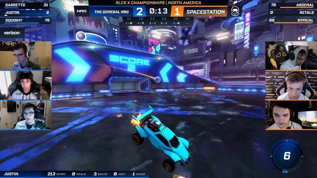 NRG Esports vs. Spacestation Gaming | NA RLCS X Championship | Grand Finals смотреть онлайн