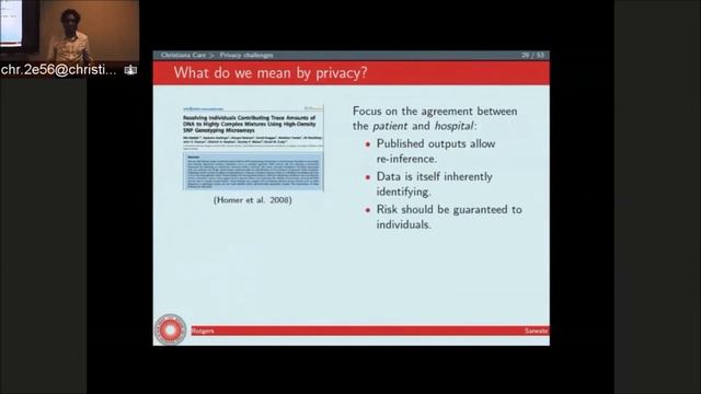 Privacy-Protecting Technologies for Collaborative Research смотреть онлайн