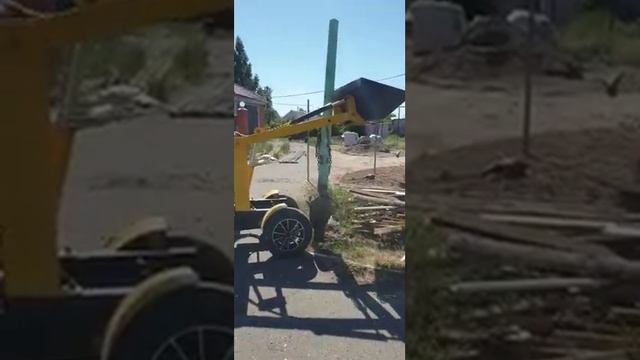 демонтаж заборных столбов смотреть онлайн