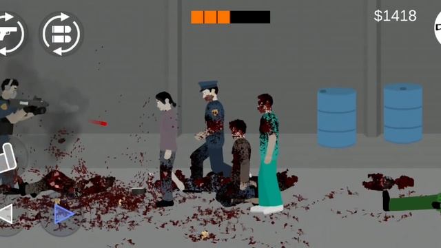 Играю в Flat Zombies: Cleanup & Defense | Прохождение 1-2 этажей смотреть онлайн