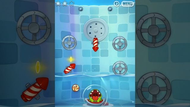 Cut The Rope Experiments 5-25 Walkthrough Bath Time