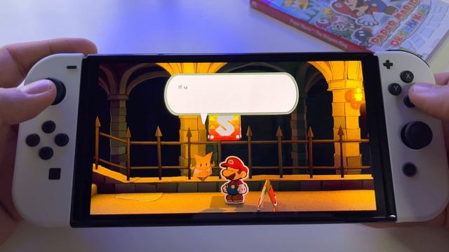 Paper Mario: The Origami King | Nintendo Switch OLED gameplay смотреть онлайн