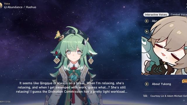 Characters talks about Qingque | Honkai Star Rail | Voice lines смотреть онлайн