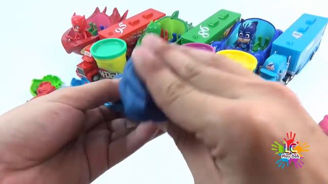 Learn Colors Play Doh Modelling Clay Peppa Pig Family M&M Candy Ice Cream Surprise Toys Fun for Kid смотреть онлайн