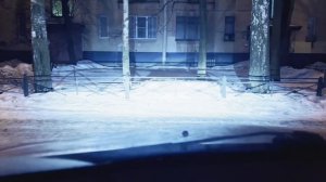 Замена штатных ламп Н4 на линзованые диоды. Ларгус