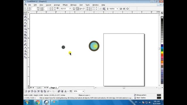 Fill Tools in Corel Draw || Corel Draw12 || Class 30 || اردو / हिंदी смотреть онлайн