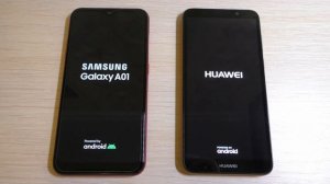 Samsung A01 vs HUAWEI Y5 Lite Bootanimation