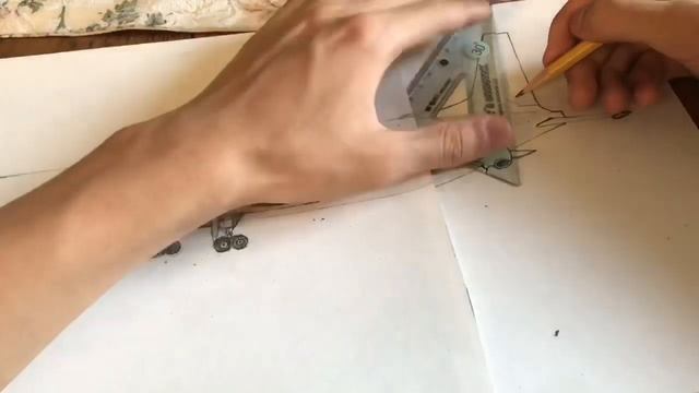 Drawing ✍? the ✈️ Soviet Ил-18 Turboprop airliner. (WITH CCCP ANTHEM) Plane Sketch Time Lapse Ep#7 смотреть онлайн