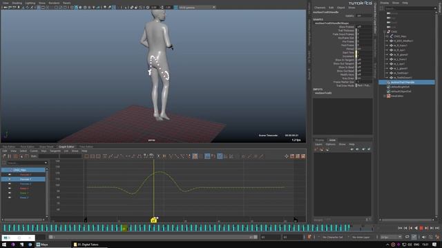 Autodesk Maya - (часть 1 из 2) как научится делать Анимацию для персонажа смотреть онлайн