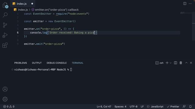 Node.js Tutorial - 21 - Events Module смотреть онлайн