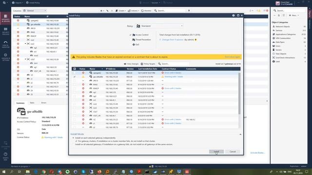 Настройка двух провайдеров на Check Point в режиме отказоустойчивости и балансировки смотреть онлайн
