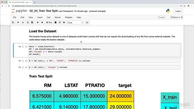 Train Test Split using Python (Scikit-Learn) смотреть онлайн