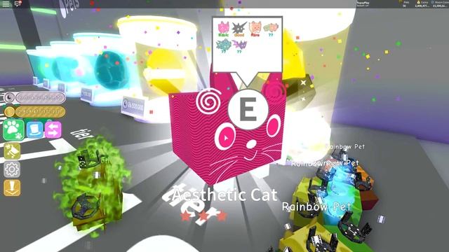 Новые питомцы Раздачи и фарм золотого сундука | Roblox New Egg Pet Simulator смотреть онлайн