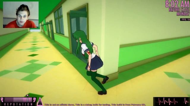 Личный демон Мидори Yandere Simulator / Яндере Симулятор мод смотреть онлайн