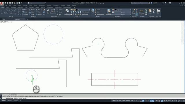 Первые команды AutoCAD смотреть онлайн